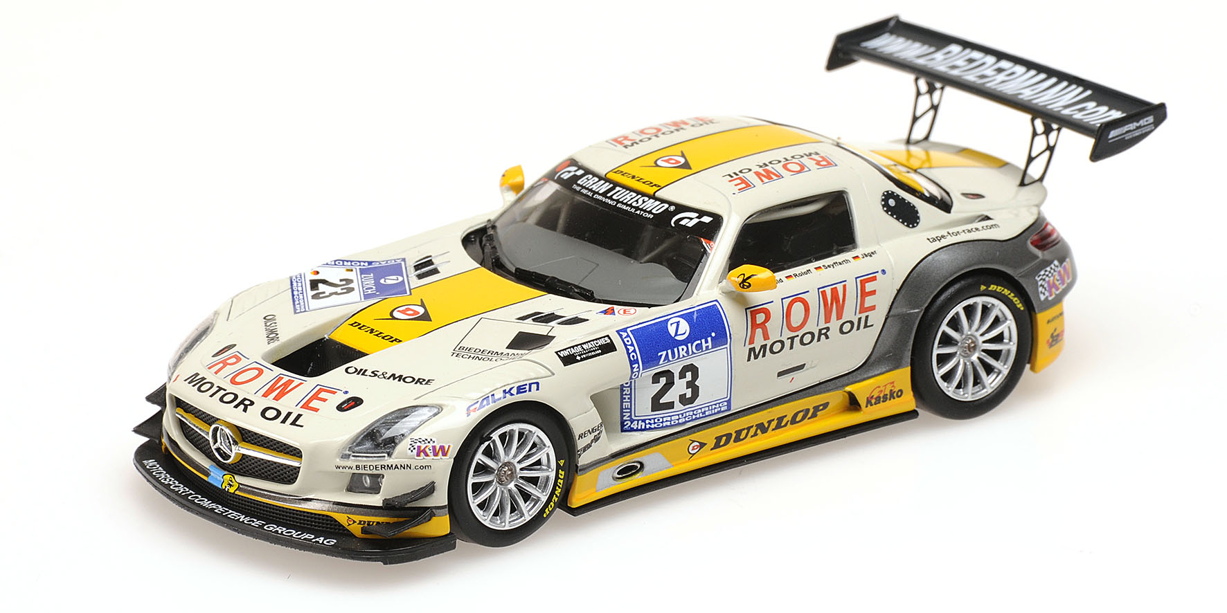MERCEDES-BENZ SLS AMG GT3 - ROWE RACING - ARNOLD/ROLOFF/SEYFFARTH/JÄGER - 24H NÜRBURGRING 2013