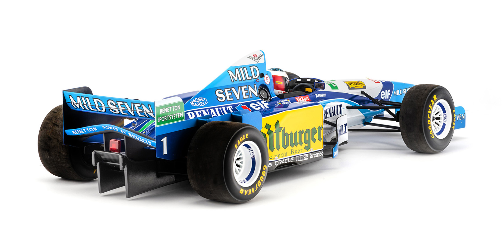 BENETTON RENAULT B195 - MICHAEL SCHUMACHER - WORLD CHAMPION PACIFIC GP 1995