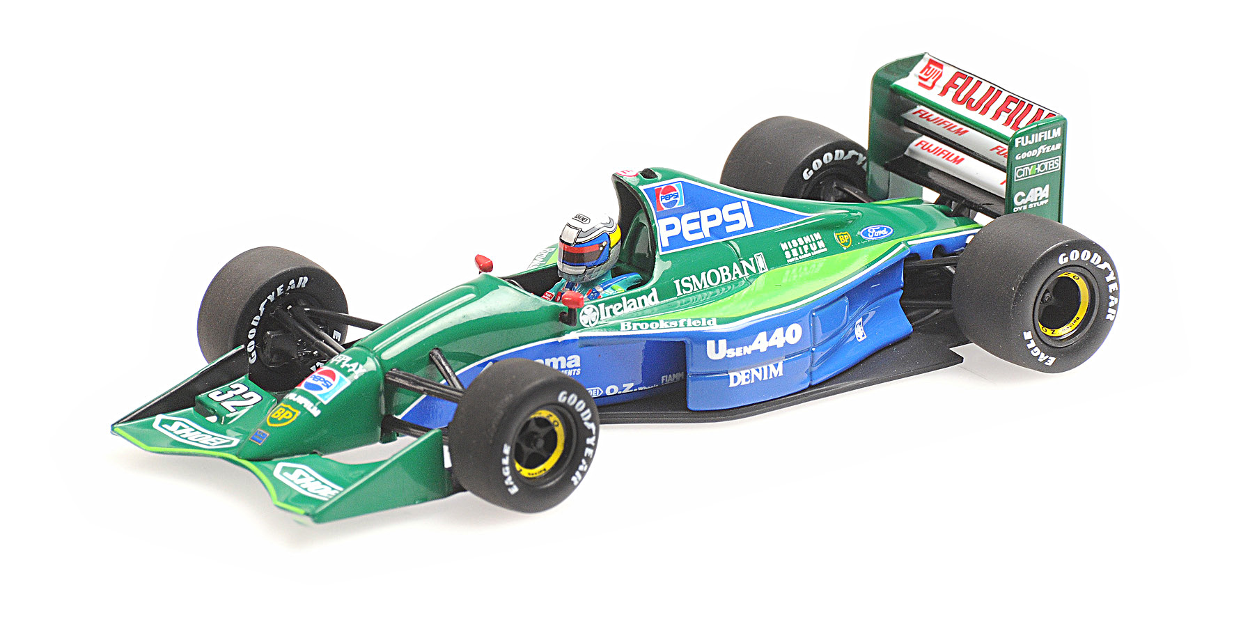 JORDAN FORD 191 - ALESSANDRO ZANARDI - JAPANESE GP 1991