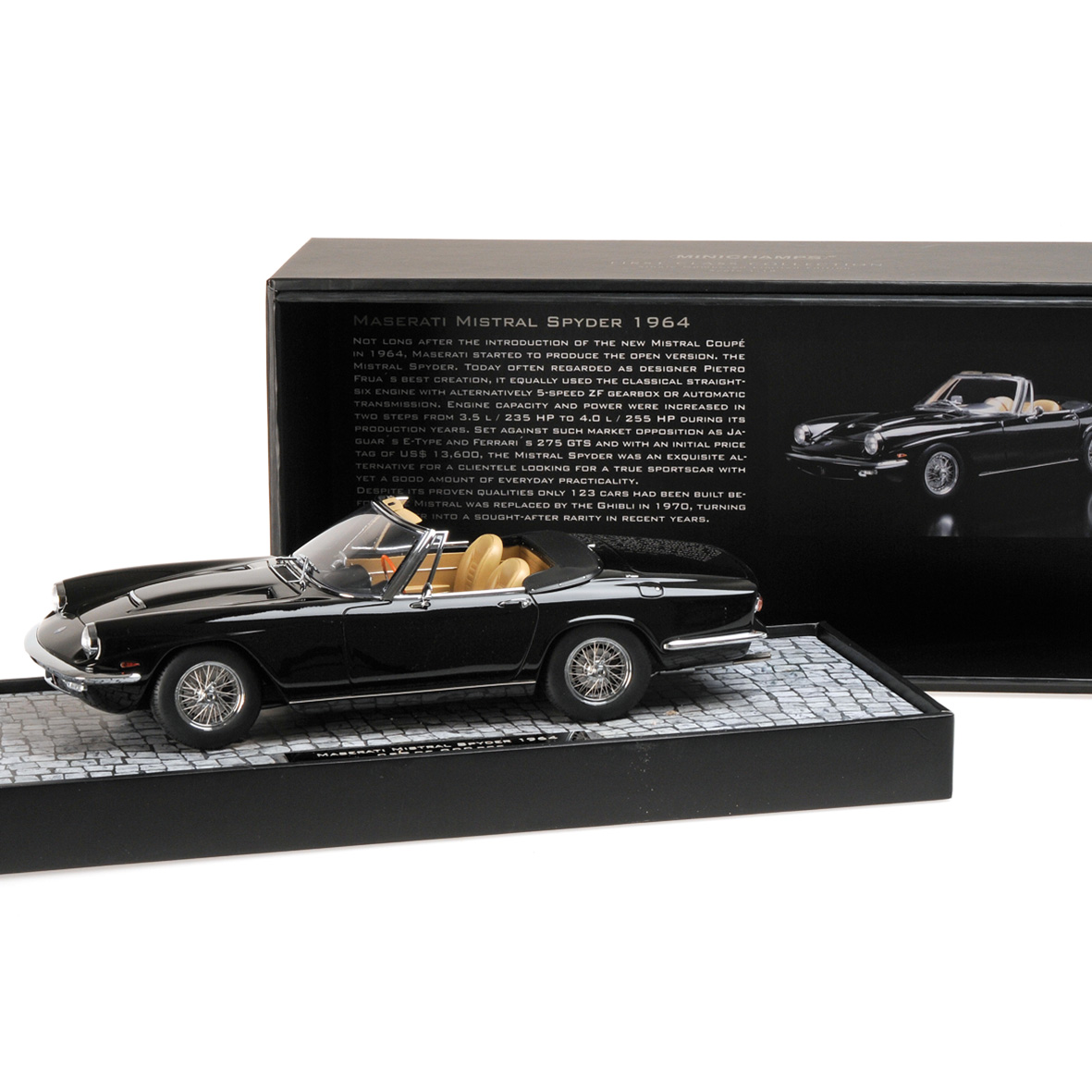 MASERATI MISTRAL SPYDER - 1964 - BLACK