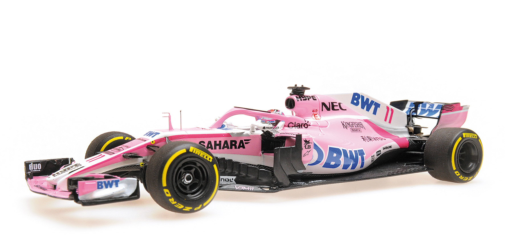 SAHARA FORCE INDIA F1 MERCEDES VJM11 - SERGIO PÉREZ - 2018