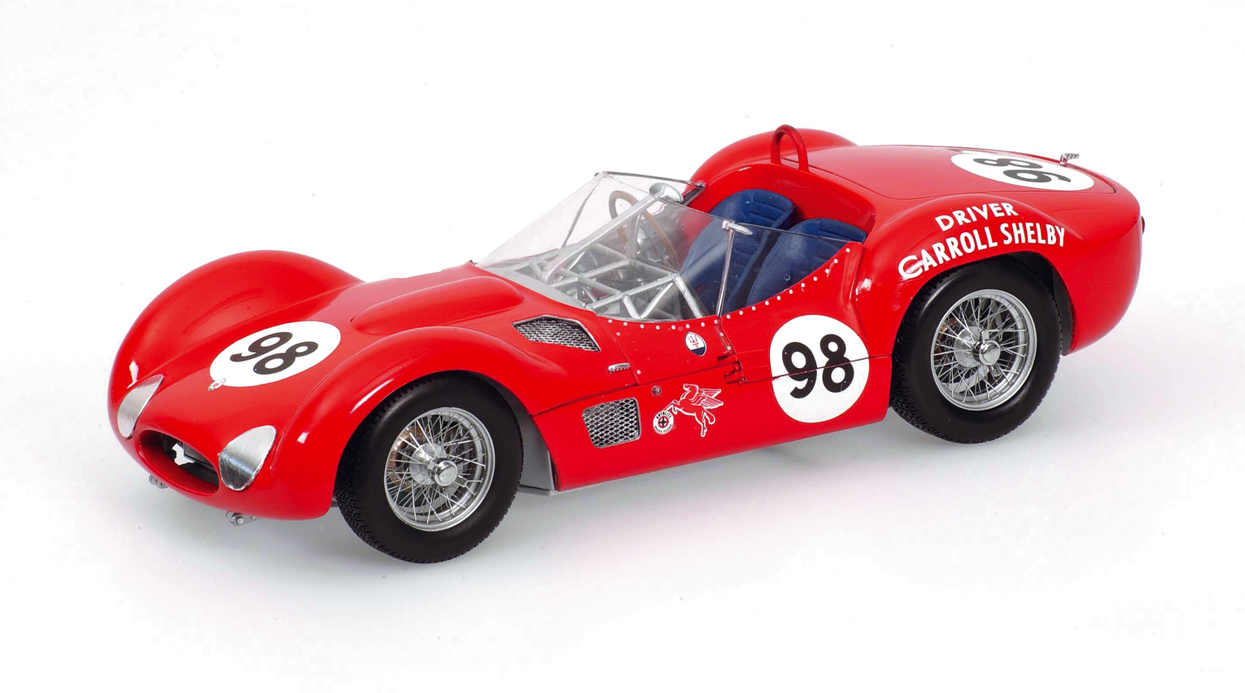 MASERATI TIPO 61 - CARROLL SHELBY - WINNER TIMES/MIRROR - GP FOR SPORTS CARS 1960
