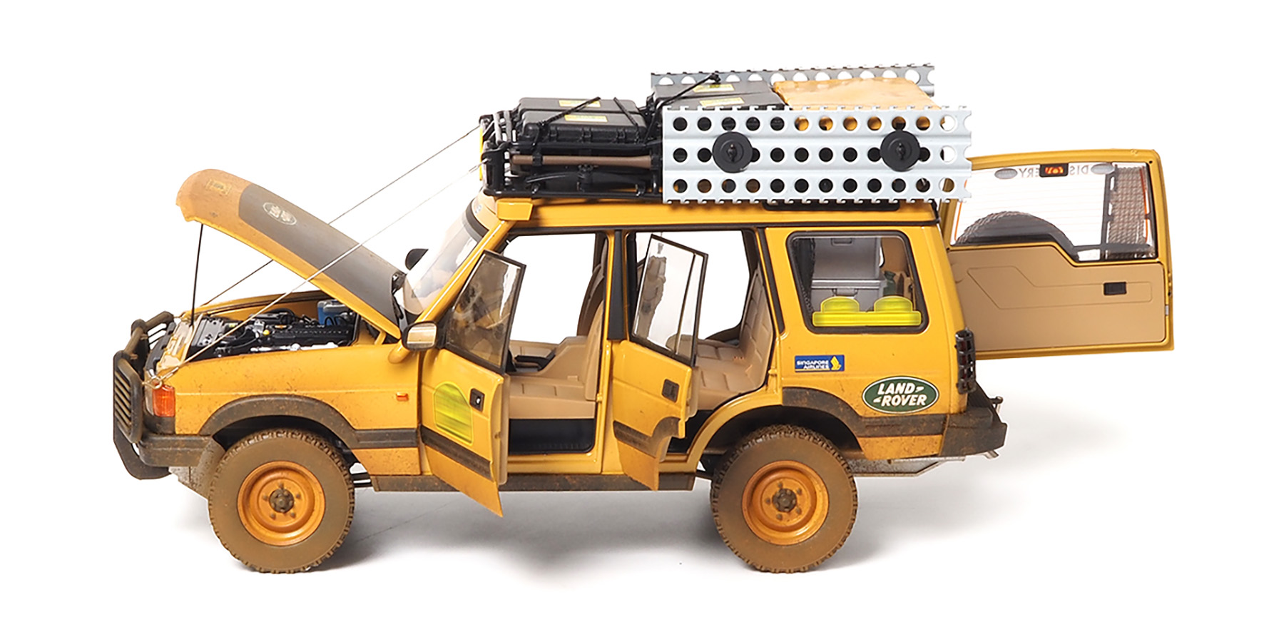LAND ROVER DISCOVERY SERIES I - 5-DOOR - 'CAMEL TROPHY' KALIMANTAN 1996 - DIRTY VERSION