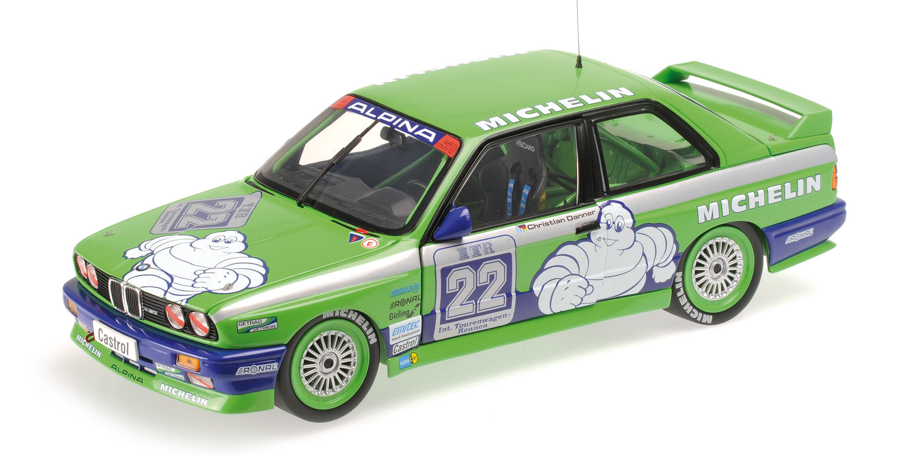BMW M3 - TEAM ALPINA - CHRISTIAN DANNER - DOUBLE WINNER HOCKENHEIM DTM 1988
