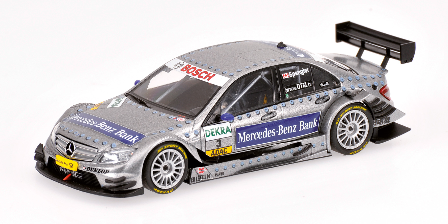 MERCEDES-BENZ C-CLASS (2008) - 'MERCEDES BANK' - TEAM HWA-AMG - BRUNO SPENGLER - DTM 2008
