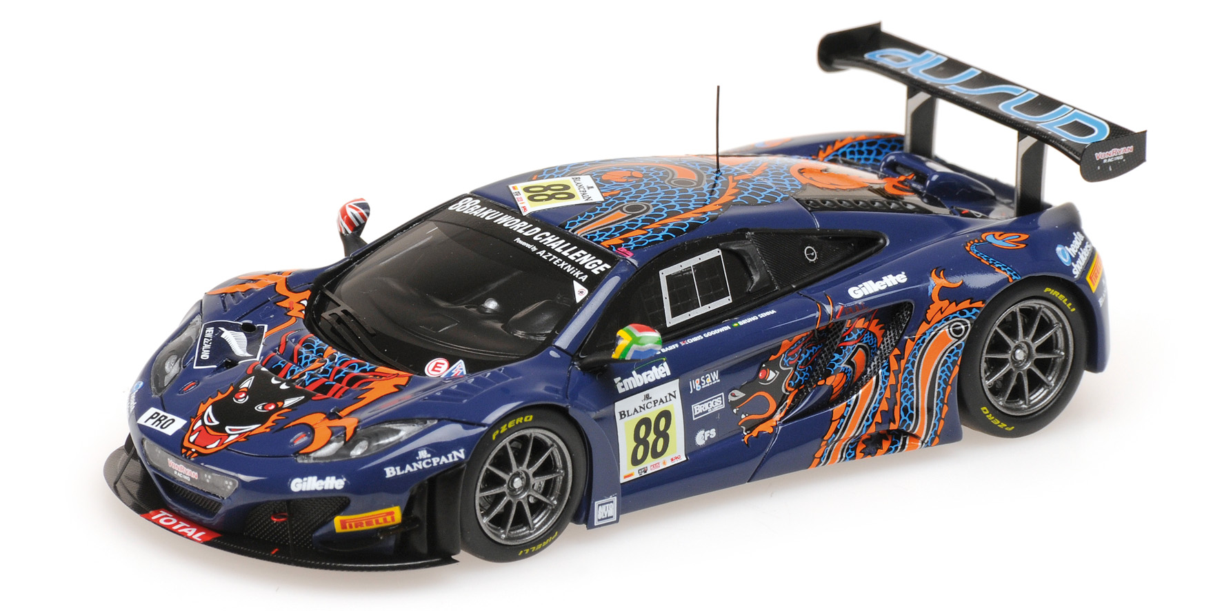 MCLAREN 12C GT3 - VON RYAN RACING - BARFF/GOODWIN/SENNA - 24H SPA 2013