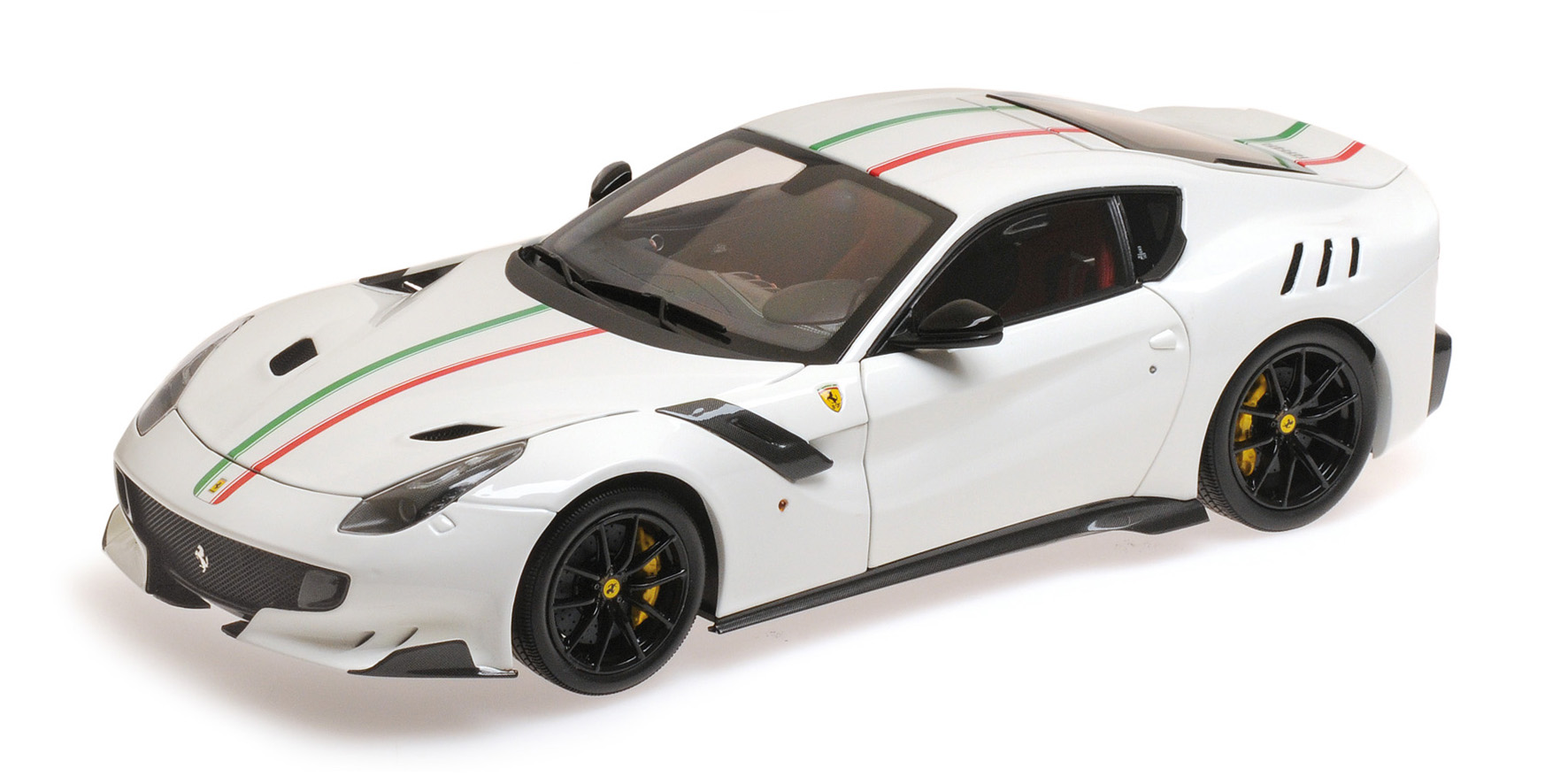 FERRARI F12 TDF - BIANCO AVUS TRICOLORE