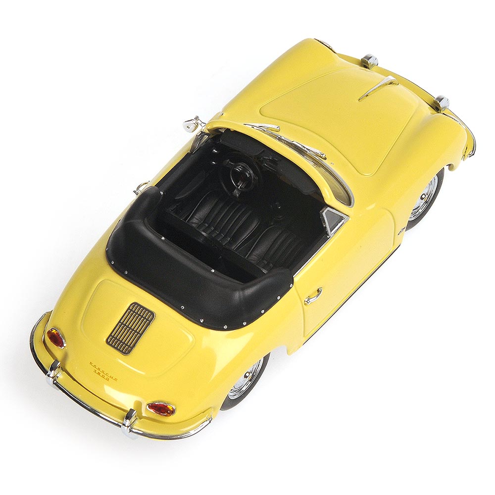 PORSCHE 356 B CABRIOLET - 1960 - YELLOW