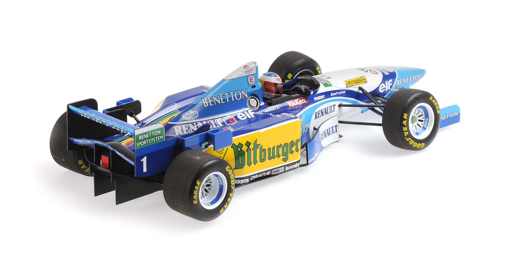 BENETTON RENAULT B195 - MICHAEL SCHUMACHER - WINNER GERMAN GP 1995