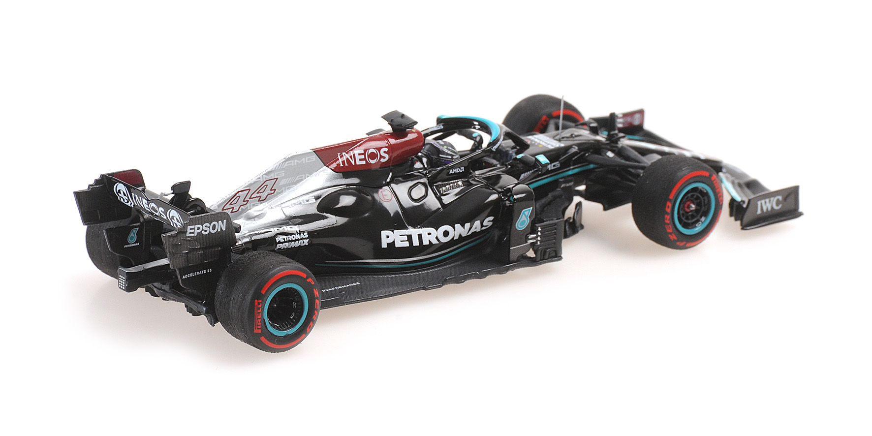MERCEDES-AMG PETRONAS FORMULA ONE TEAM W12 E PERFORMANCE - HAMILTON - 100TH POLE - SPANISH GP 2021