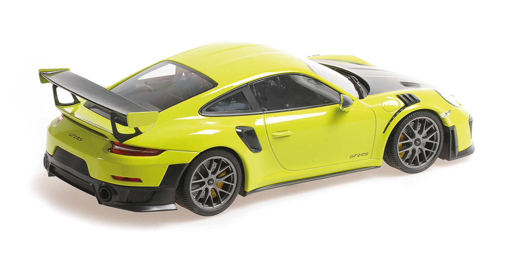 PORSCHE 911 (991.2) GT2RS - 2018 - GREEN W/ SILVER MAGNESIUM WHEELS