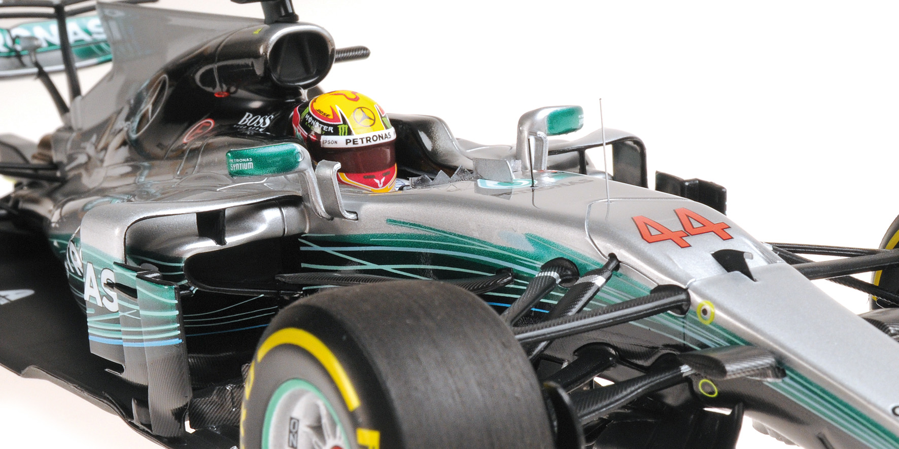 MERCEDES AMG PETRONAS FORMULA ONE TEAM F1 W08 EQ POWER+ - LEWIS HAMILTON - WINNER CHINESE GP 2017