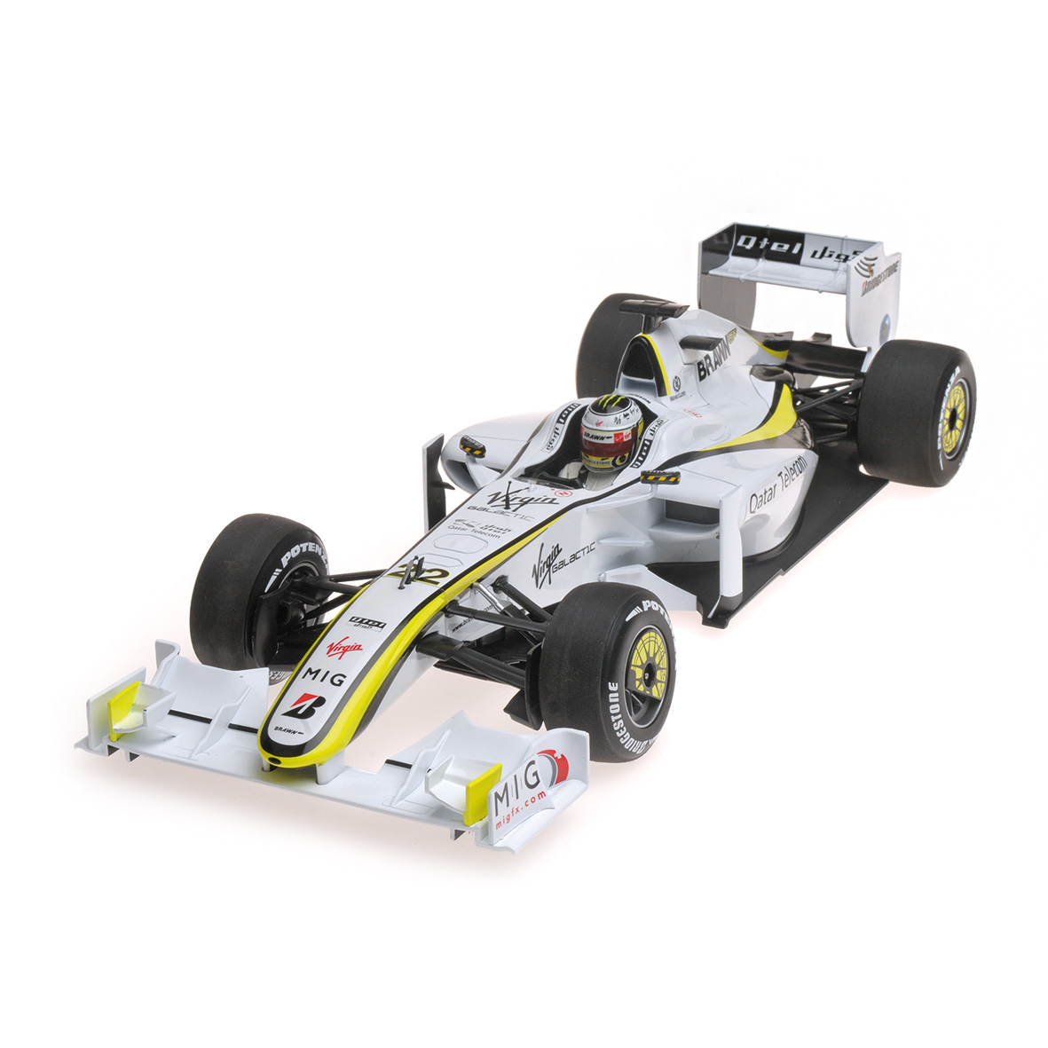 BRAWN GP BGP001 - JENSON BUTTON - WORLD CHAMPION 2009
