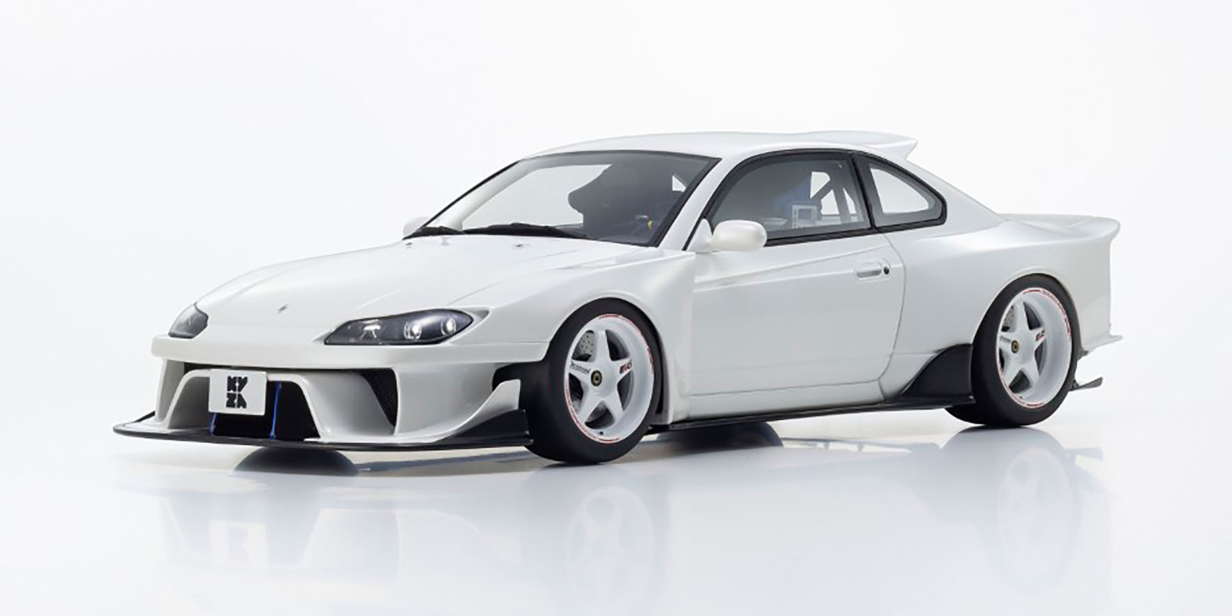 NISSAN SILVIA S15 KHYZYL SALEEM - WHITE (KSR18066W)