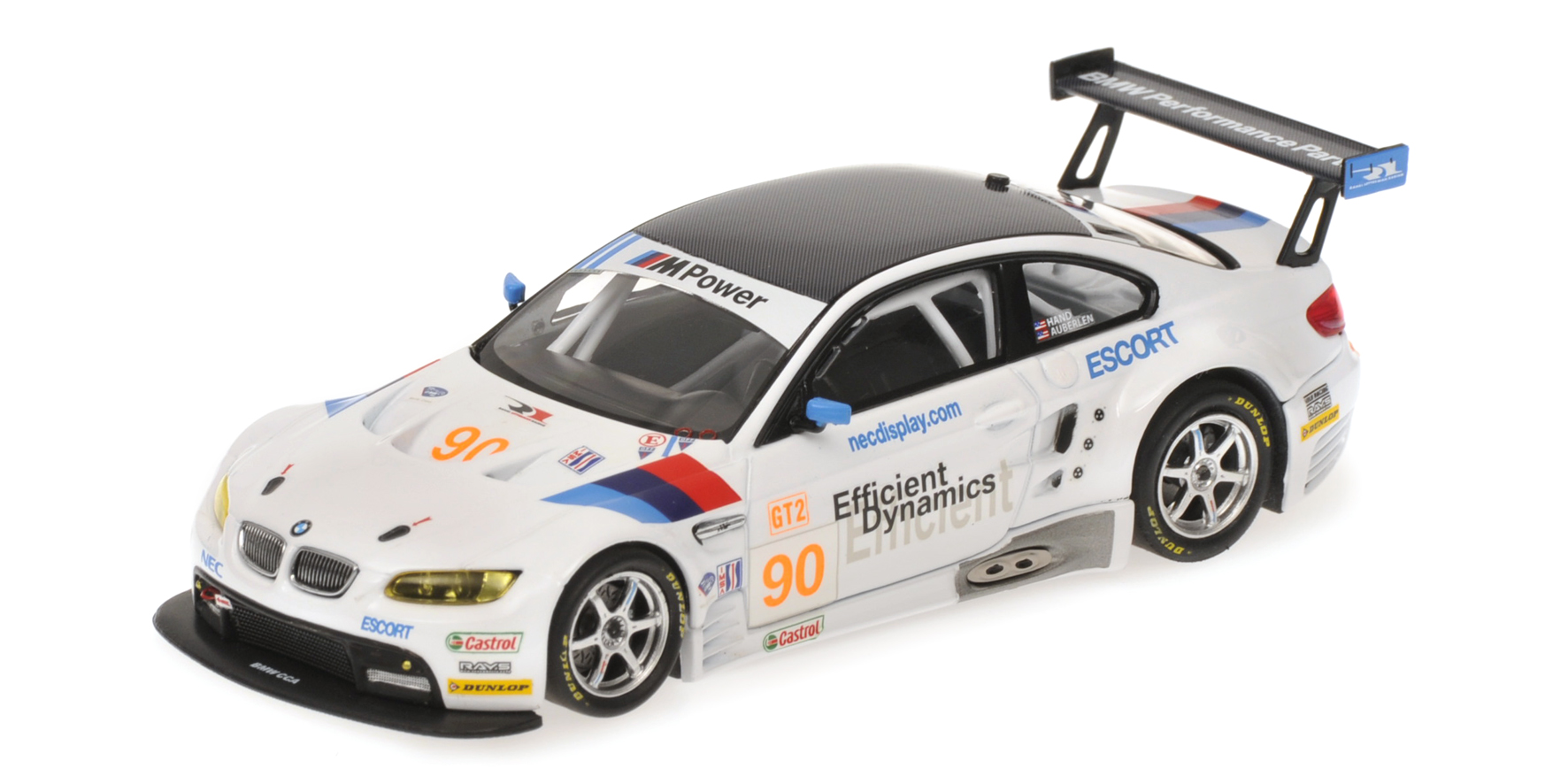 BMW M3 GT2 (E92) - TEAM BMW RAHAL LETTERMAN - HAND/AUBERLEN - ALMS 2009