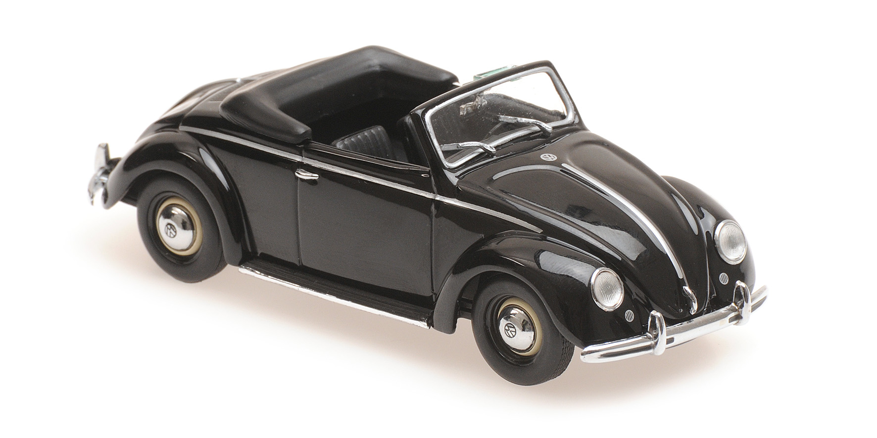 VOLKSWAGEN HEBMÜLLER-CABRIOLET - 1950 - BLACK
