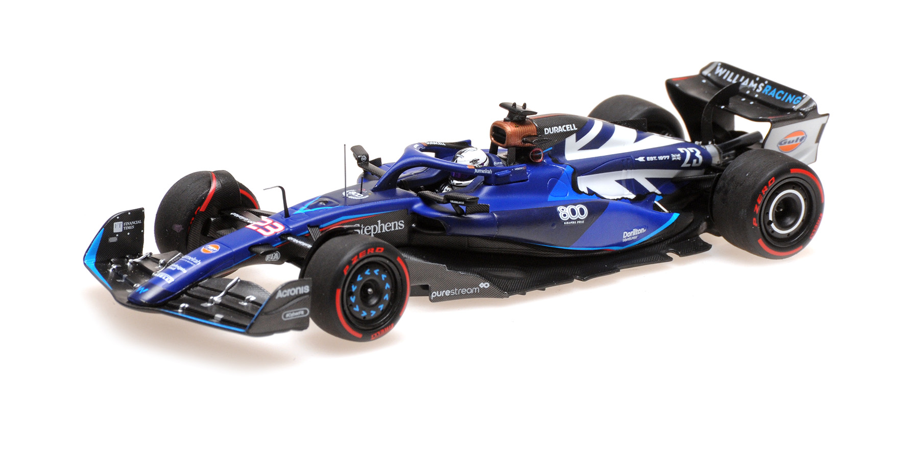 WILLIAMS RACING FW45 - ALEXANDER ALBON - WILLIAMS 800TH GP - BRITISH GP 2023
