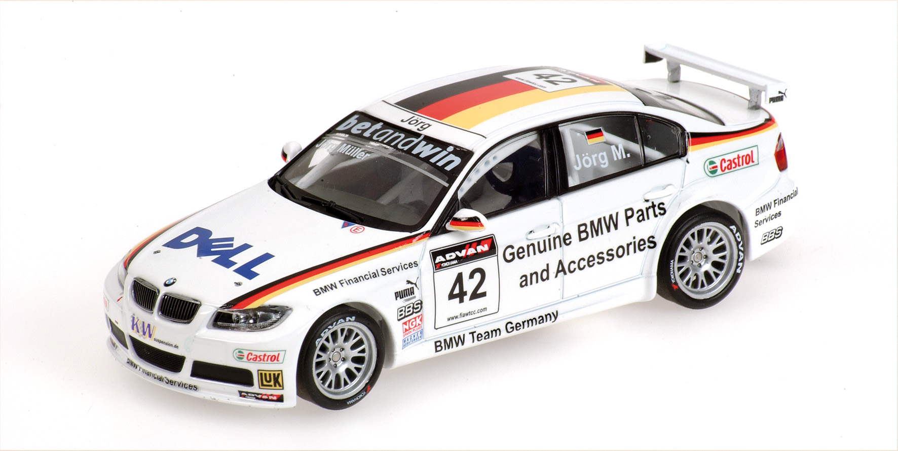 BMW 320SI - JÖRG MÜLLER - WINNER RACE 2 OSCHERSLEBEN - BMW TEAM GERMANY - WTCC 2006