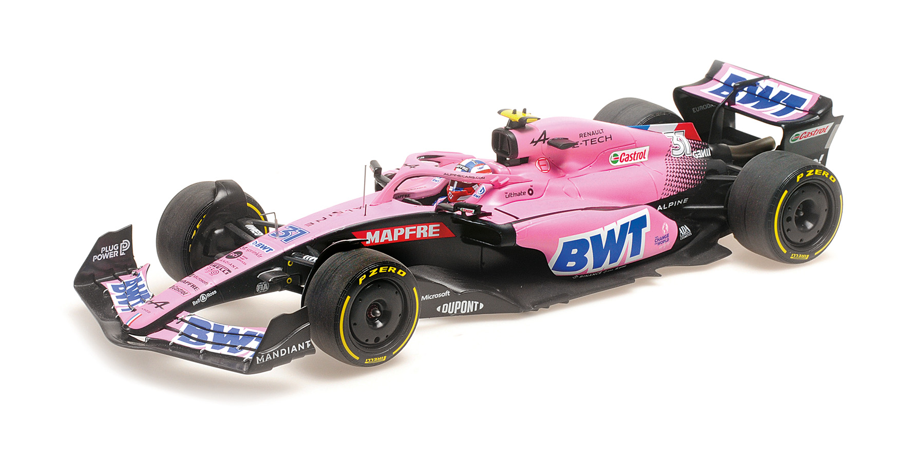 BWT ALPINE F1 TEAM A522 - ESTEBAN OCON - BAHRAIN GP 2022