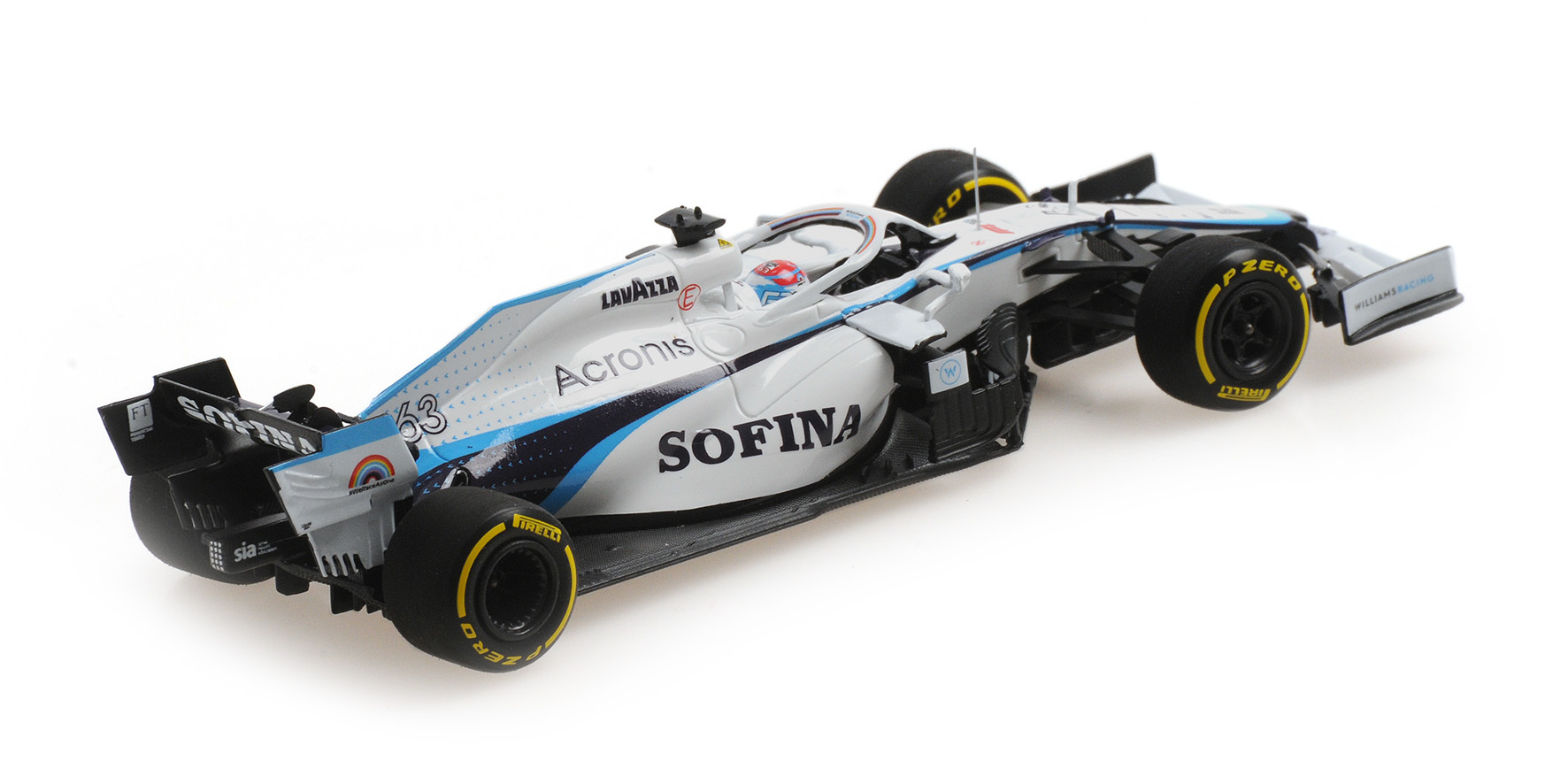 WILLIAMS RACING  FW43 - GEORGE RUSSELL - HUNGARIAN GP 2020