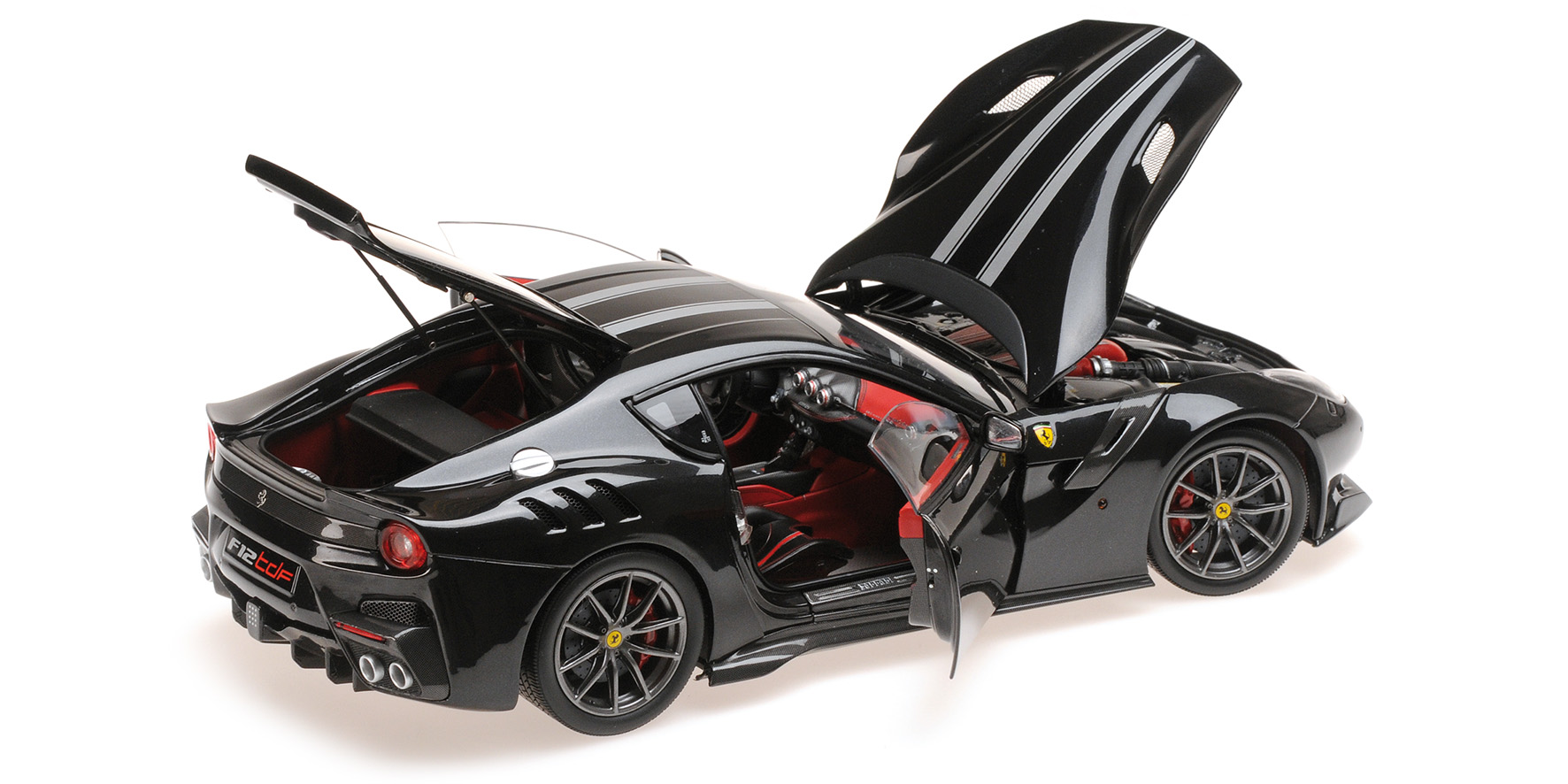 FERRARI F12 TDF - NERO DAYTONA