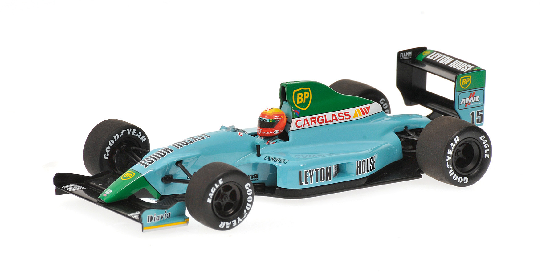 LEYTON HOUSE MARCH JUDD C901 - MAURICIO GUGELMIN - 1990