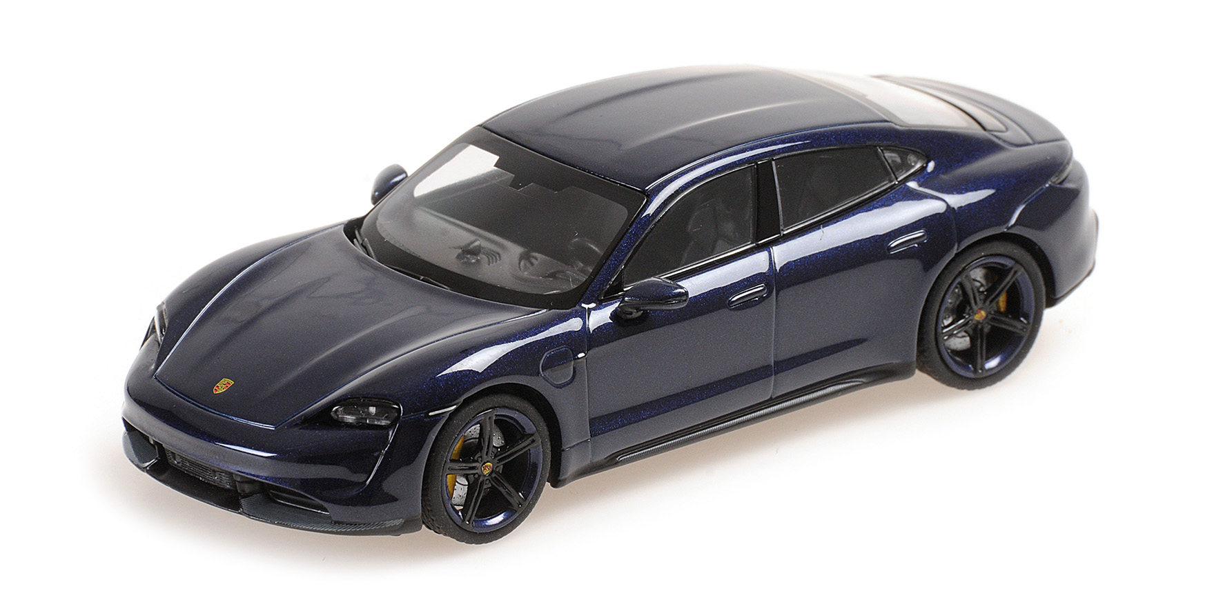 PORSCHE TAYCAN TURBO S - 2020 - BLUE METALLIC