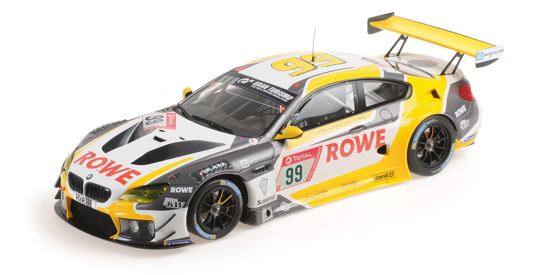 BMW M6 GT3 - ROWE RACING - SIMS/CATSBURG/YELLOLY - WINNER 24H NÜRBURGRING 2020
