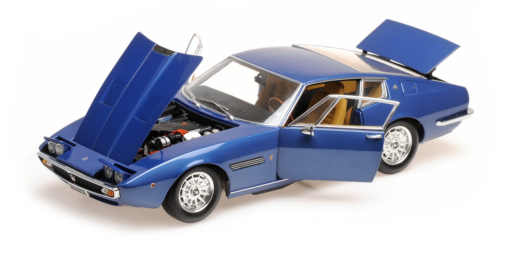 MASERATI GHIBLI - 1969 - BLUE METALLIC