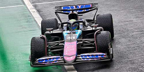 2-CAR SET - BWT ALPINE F1 TEAM A524 - 2-3 FINISH GASLY/OCON - BRAZILIAN GP 2024