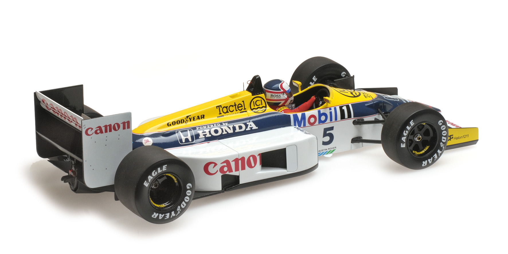 WILLIAMS HONDA FW11 - NIGEL MANSELL - 1986