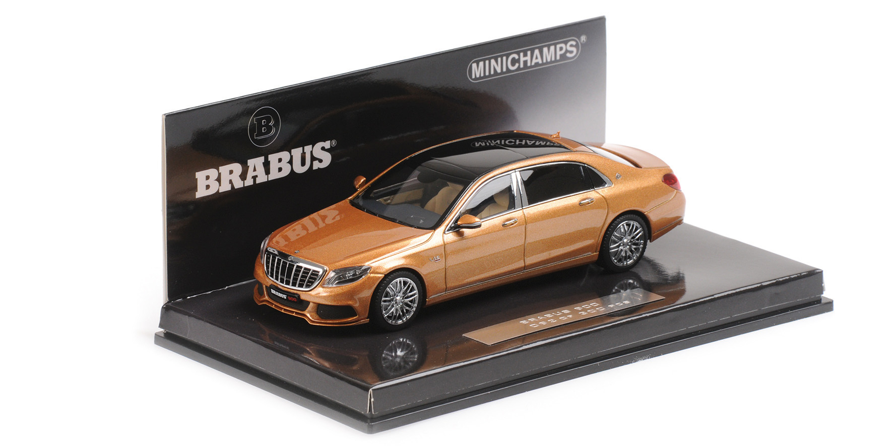 MAYBACH BRABUS 900 AUF BASIS MERCEDES-BENZ - MAYBACH S 600 - 2016 - GOLD METALLIC