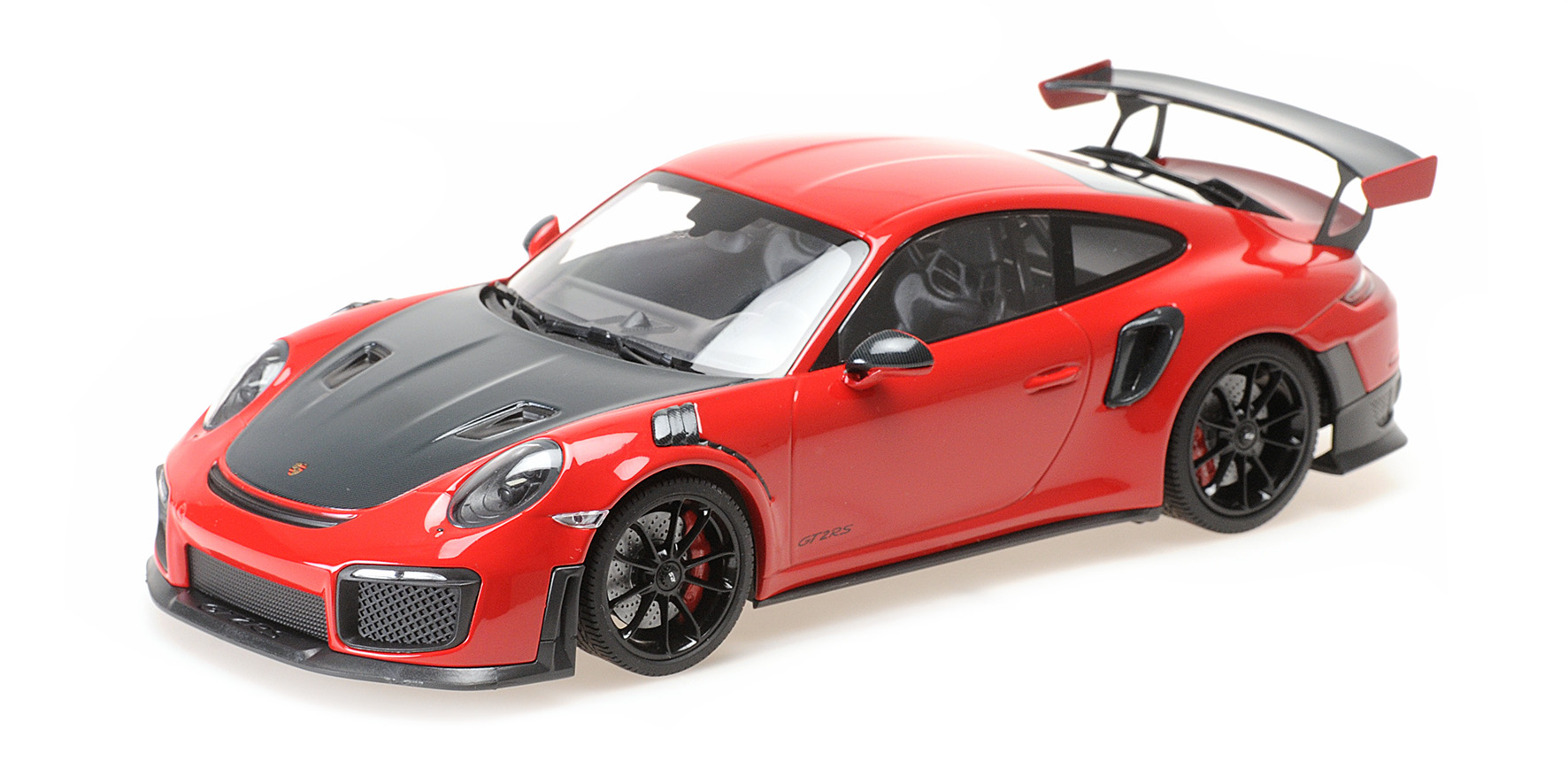 PORSCHE 911 (991.2) GT2RS - 2018 - RED W/ BLACK WHEELS