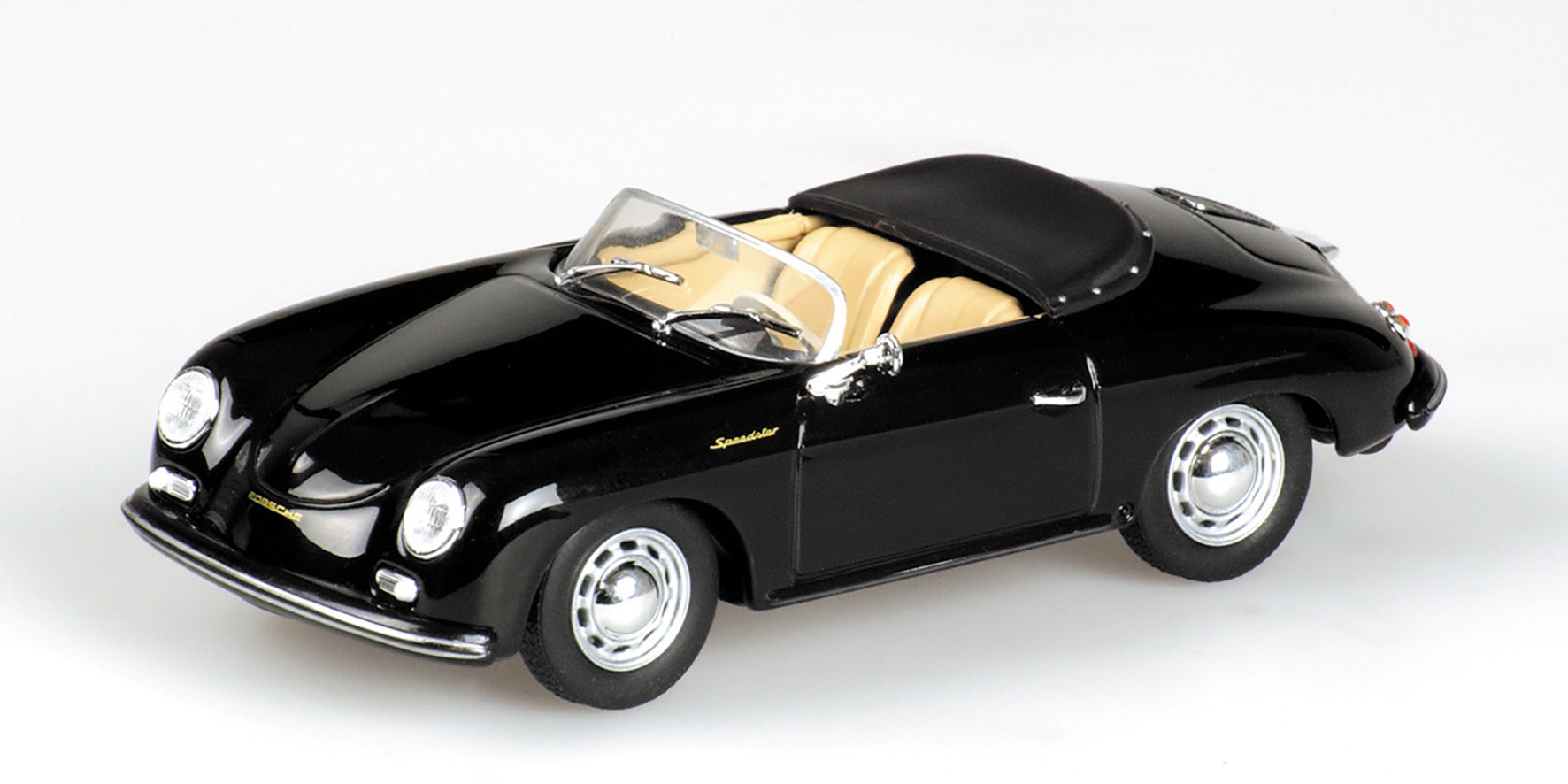 PORSCHE 356 A SPEEDSTER - 1956 - BLACK