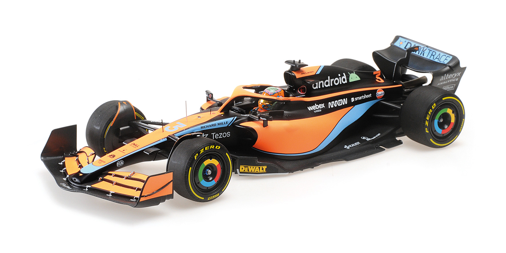 MCLAREN F1 TEAM MCL36 - DANIEL RICCIARDO - BAHRAIN GP 2022