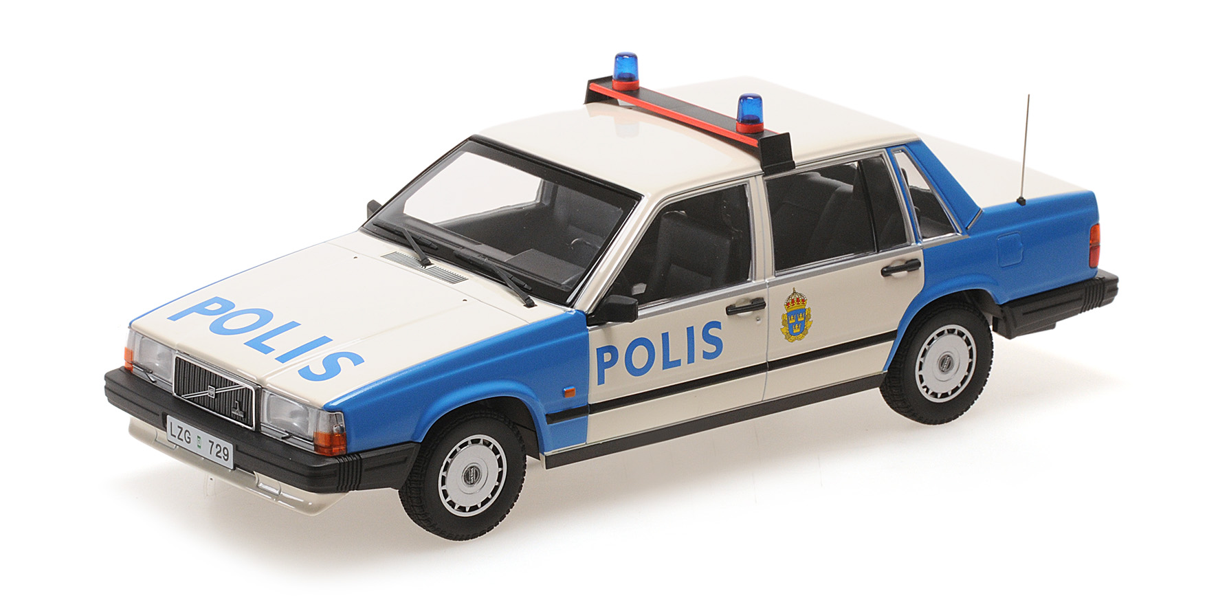 VOLVO 740 GL - 1986 - POLIS SWEDEN