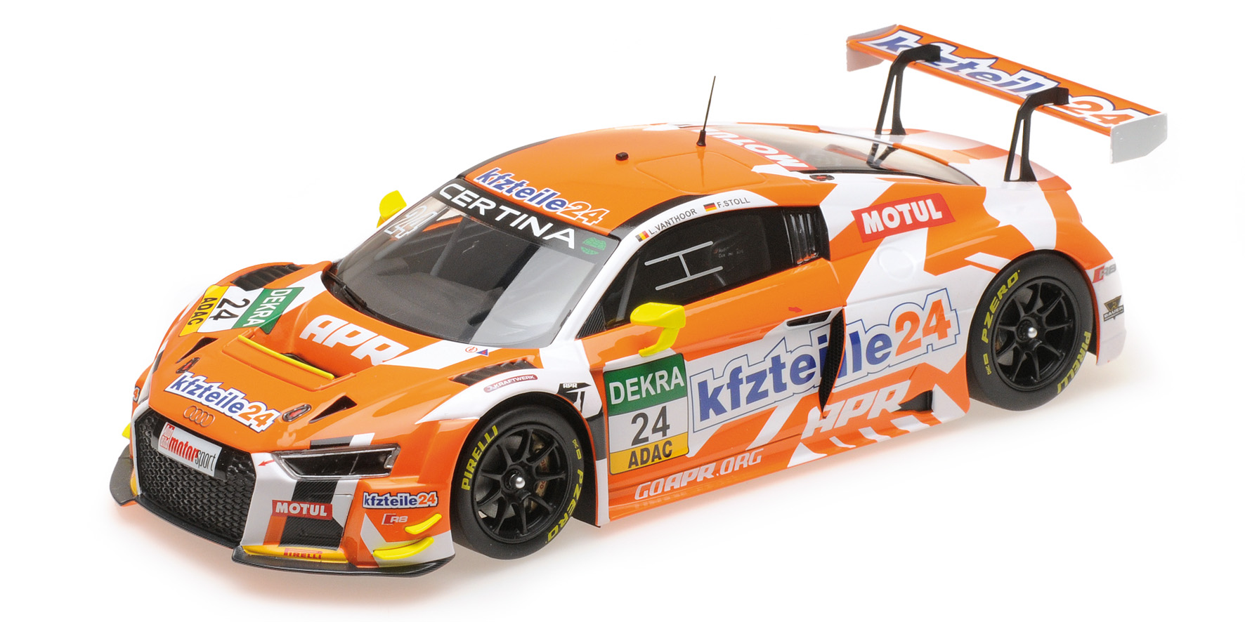 AUDI R8 LMS - KFZTEILE 24/APR MOTORSPORT - VANTHOOR/STOLL - ADAC GT MASTERS 2016