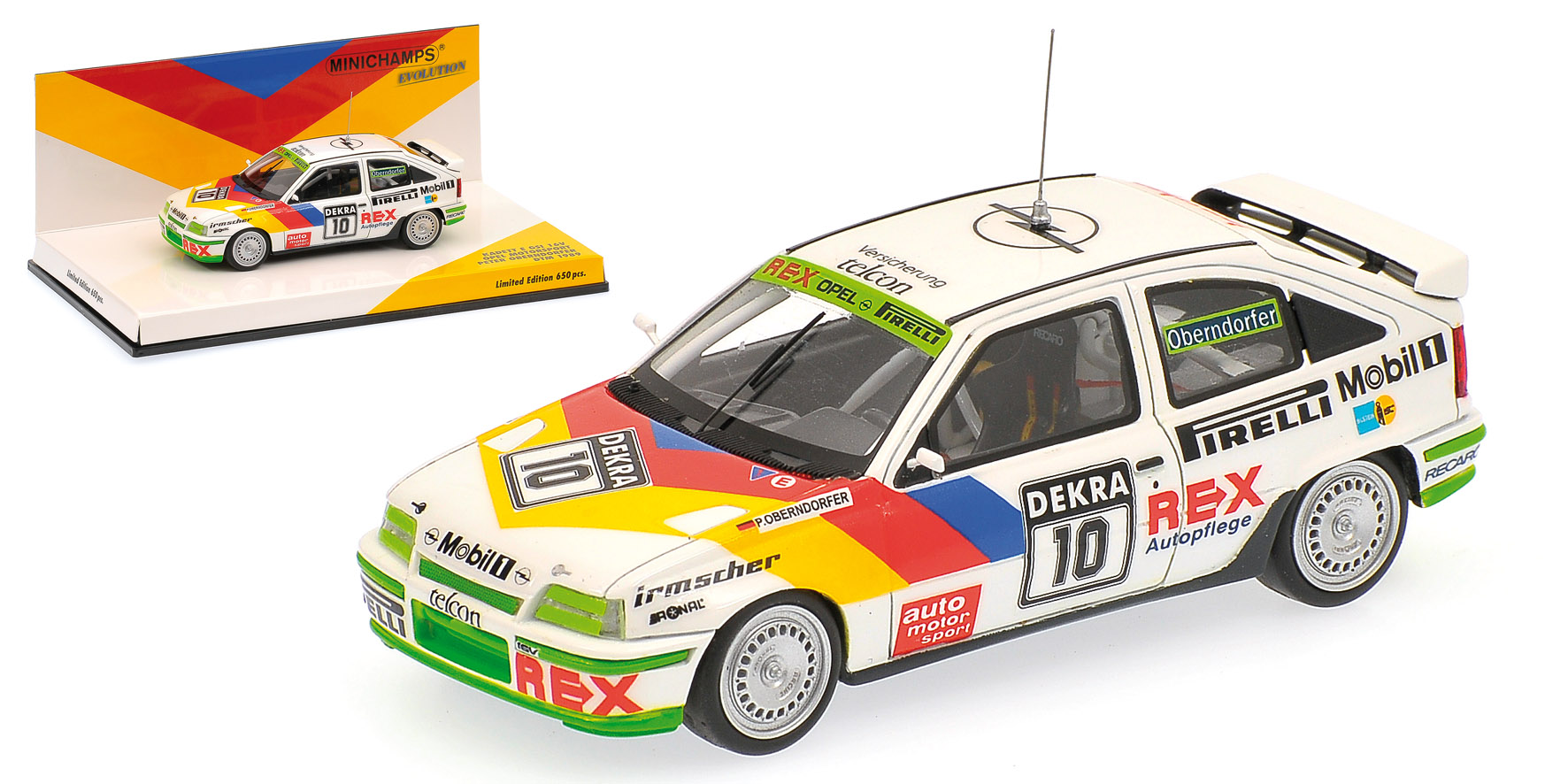 OPEL KADETT E GSI 16V - OPEL MOTORSPORT - PETER OBERNDORFER - DTM 1989