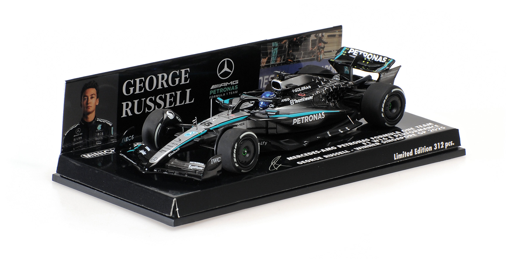 MERCEDES-AMG PETRONAS F1 TEAM F1 W16 E PERFORMANCE - GEORGE RUSSELL - WINNER SINGAPORE GP 2025