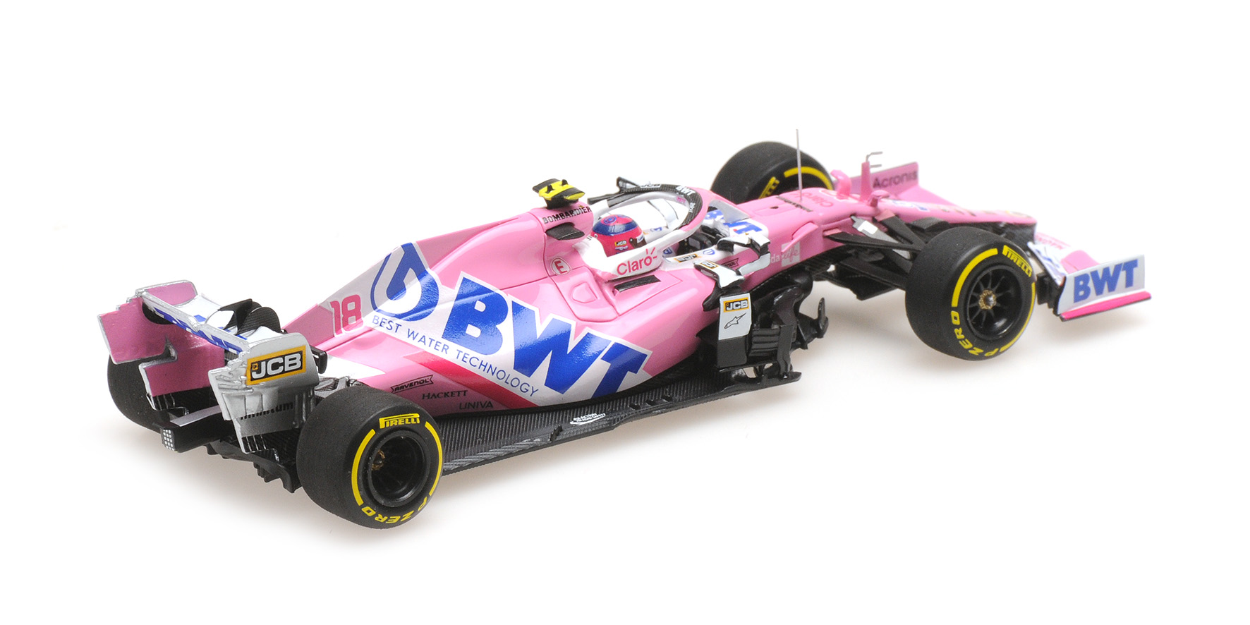 BWT RACING POINT F1 TEAM MERCEDES RP20 - LANCE STROLL - 3RD PLACE ITALIAN GP 2020