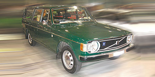 VOLVO 144 BREAK - 1973 - DARK GREEN