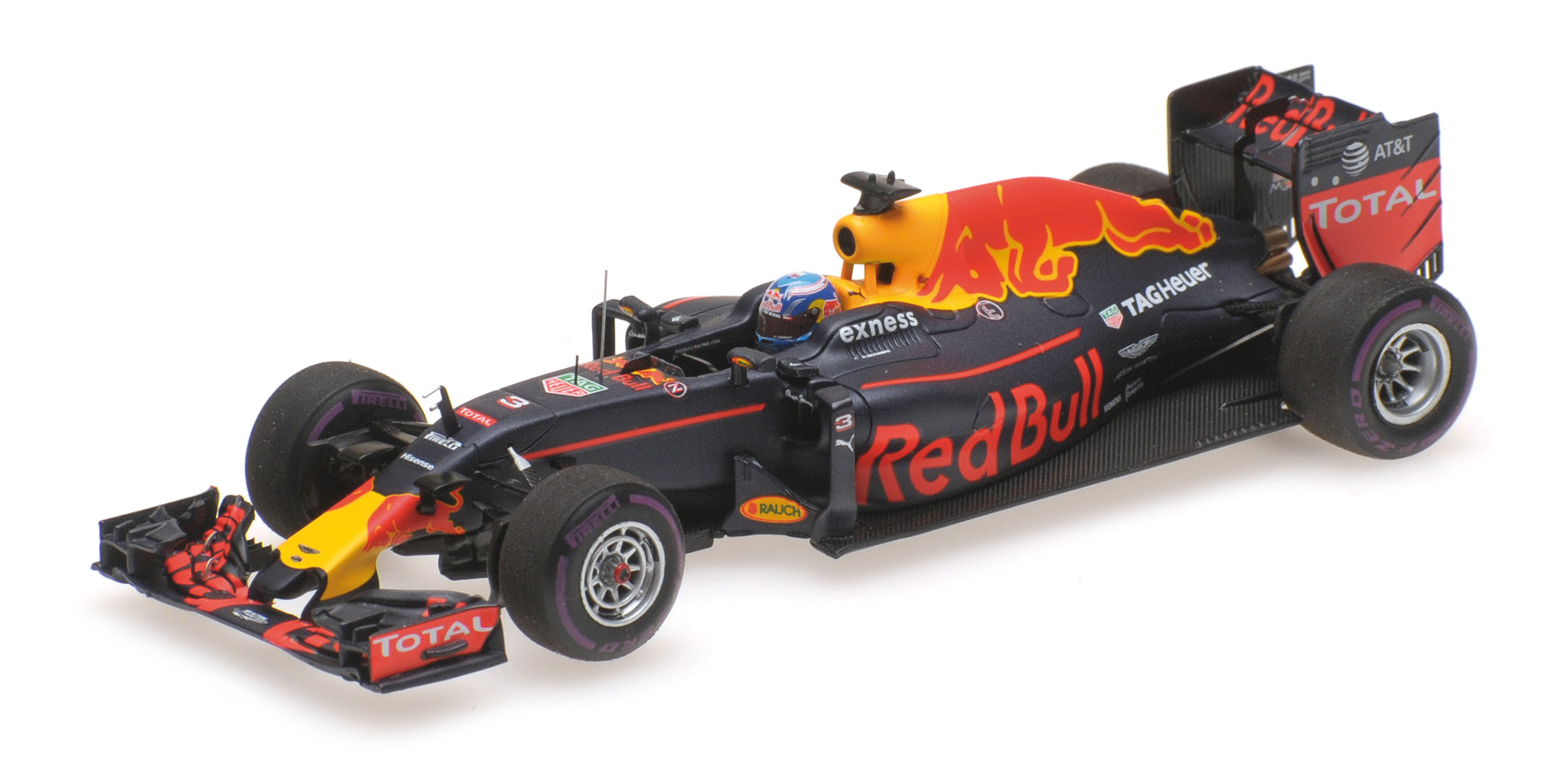 RED BULL RACING TAG HEUER RB12 - DANIEL RICCIARDO - 1ST POLE POSITION MONACO GP 2016