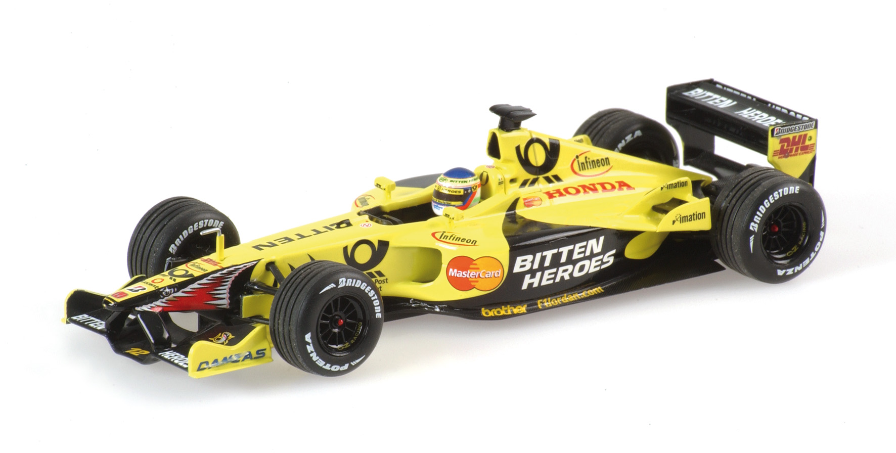 JORDAN HONDA EJ11 - JARNO TRULLI - 2001