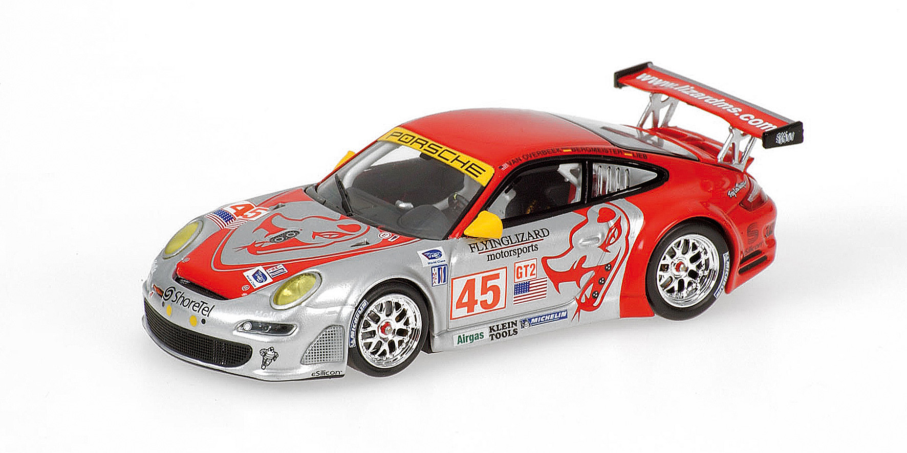 PORSCHE 911 GT3 RSR - FLYING LIZARD MOTORSPORT - VAN OVERBEEK/BERGMEISTER/LIEB - 12H SEBRING - 2007