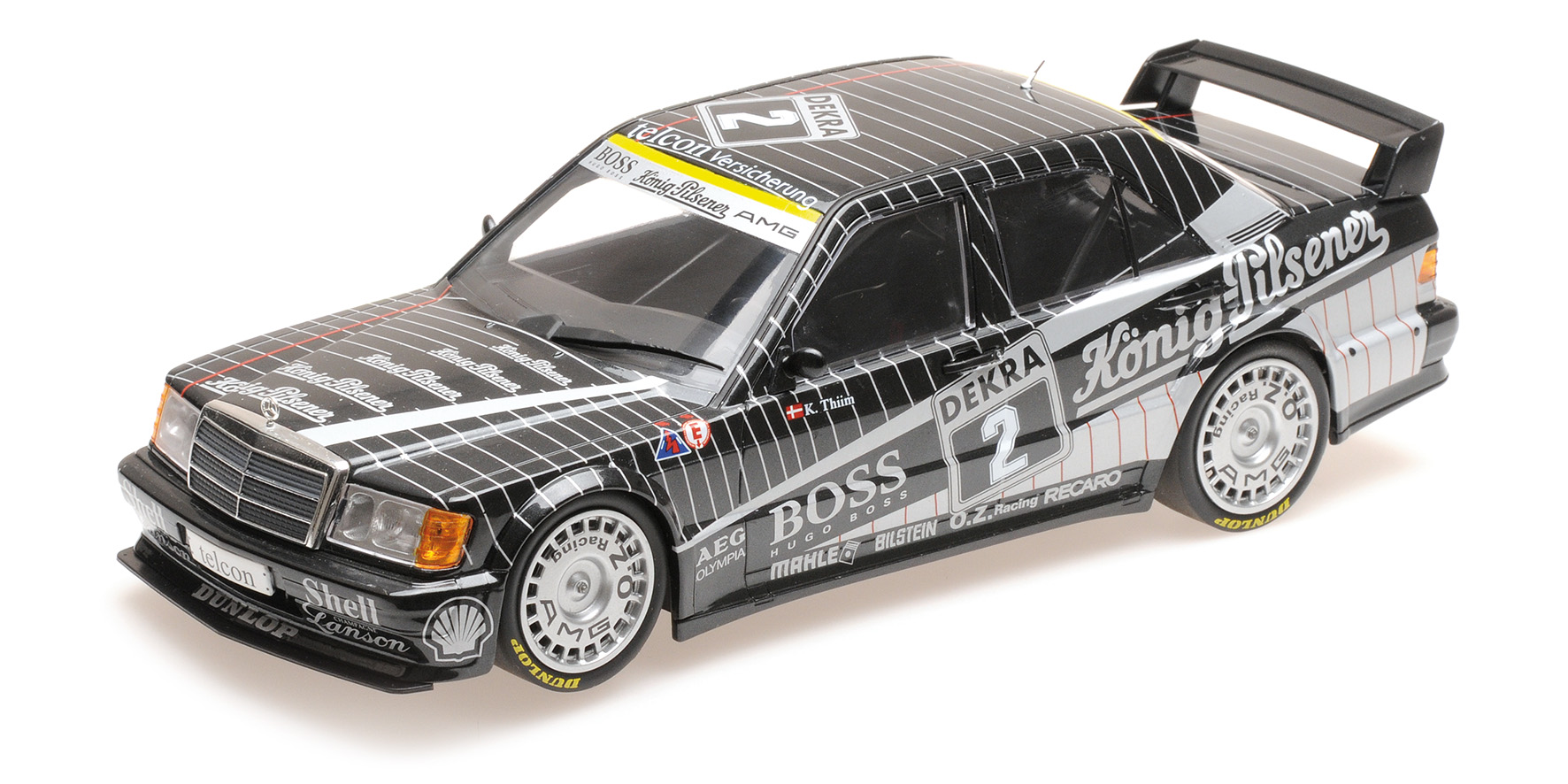MERCEDES-BENZ 190E 2.5-16 EVO 1 - TEAM AMG - KURT THIIM - DTM 1989