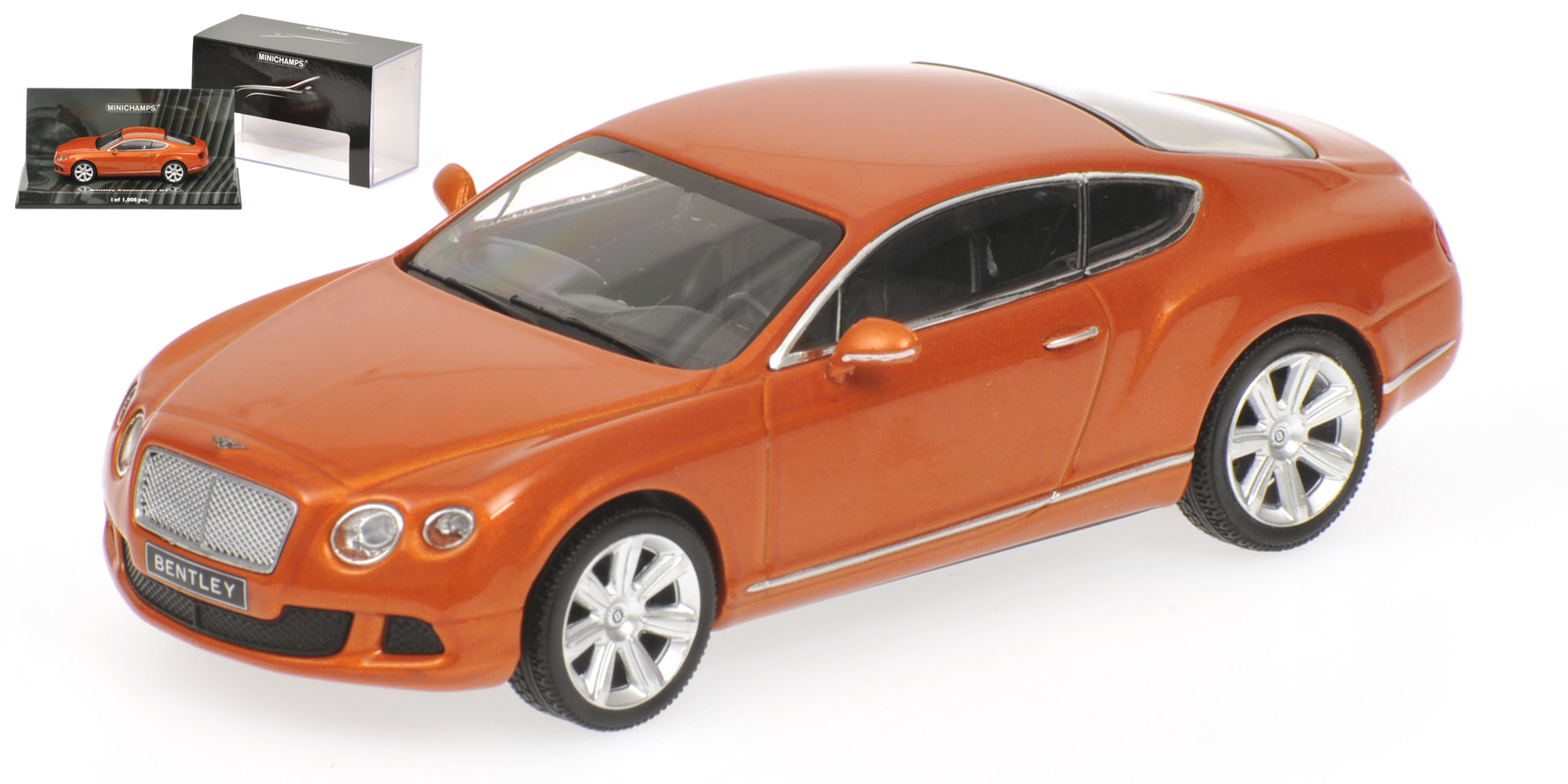 BENTLEY CONTINENTAL GT - 2011 - ORANGE METALLIC