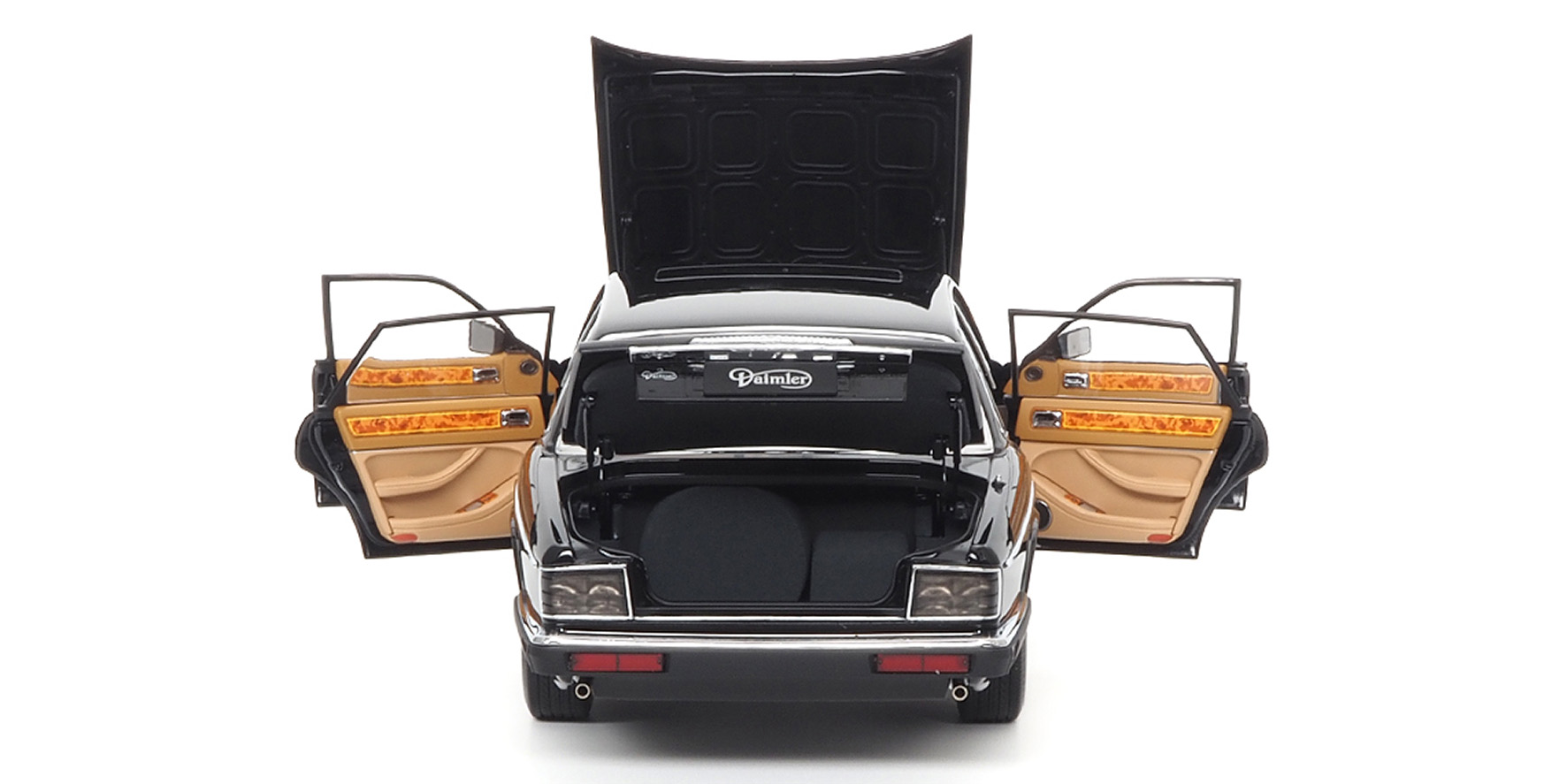 JAGUAR DAIMLER XJ6 (XJ40) - EBONY BLACK