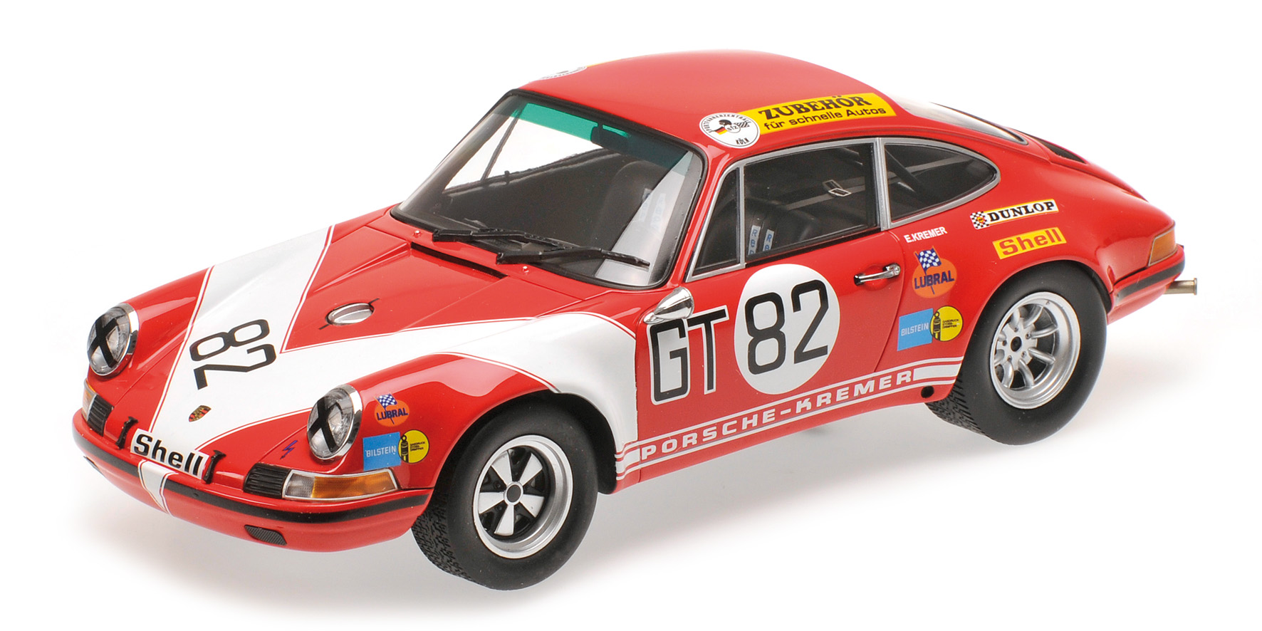 PORSCHE 911 S  - KREMER RACING - KREMER/NEUHAUS - CLASS WINNERS ADAC 1000KM 1971