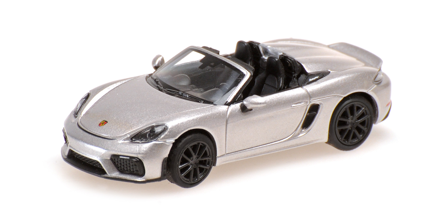 PORSCHE 718 SPYDER (981) - 2019 - SILVER METALLIC