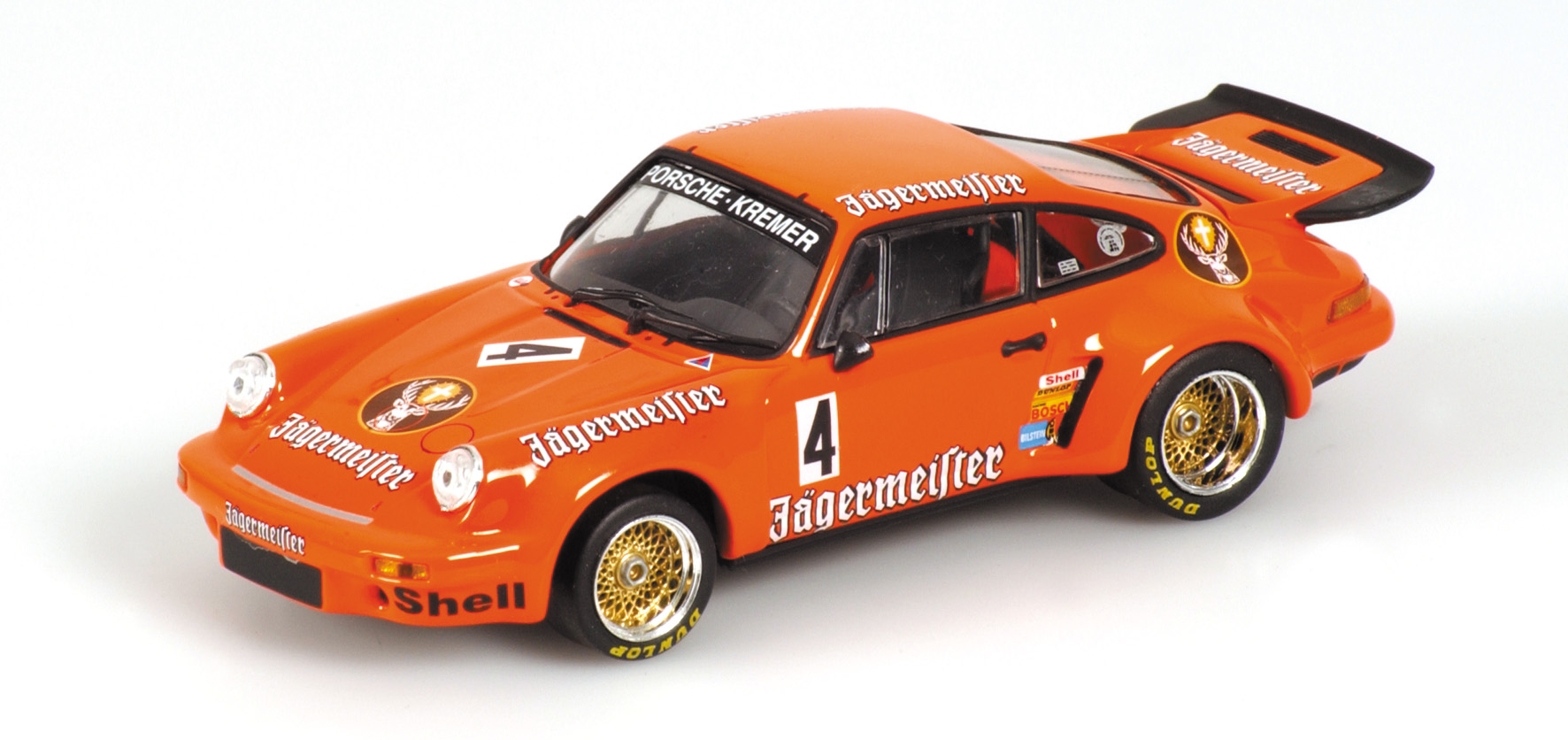 PORSCHE 911 RSR 3.0 'JAEGERMEISTER' - HANS HEYER - TEAM KREMER - DRM 1975